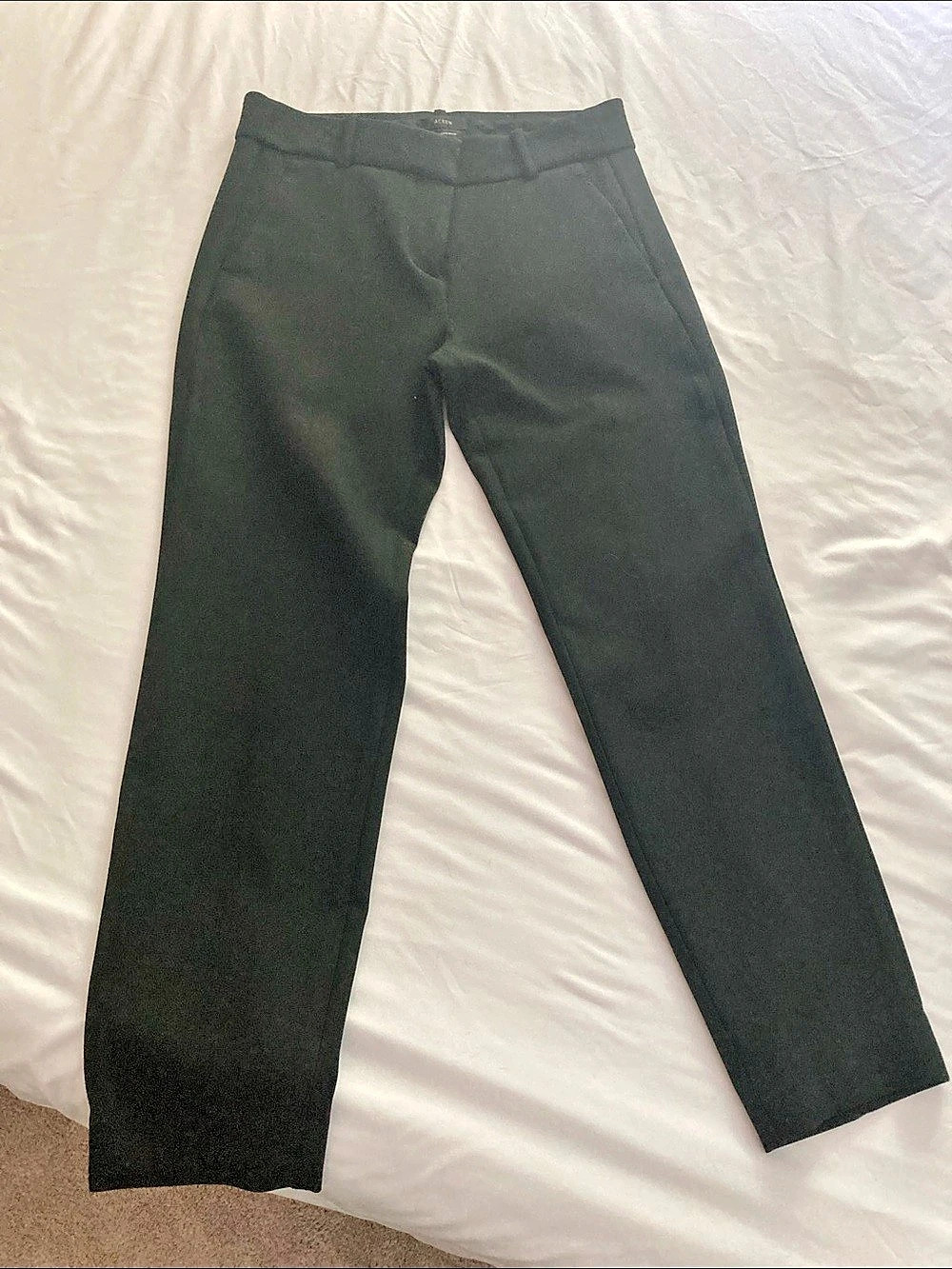 J.Crew Cameron Straight Leg Pant Black Sz 4